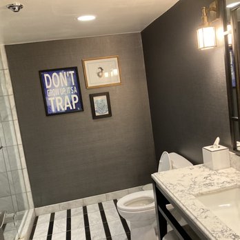 Hush Rooftop Bar - Spacious bathroom - Hotels Near Me - Washington, DC, District of Columbia