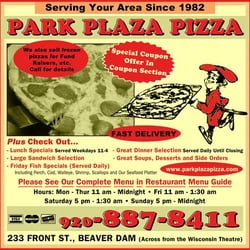 Park Plaza Pizza