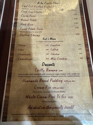 Menu photo 1 Who Dat's Cajun Restaurant Bald Knob, AR Menu photo 1 Who Dat's Cajun Restaurant Bald Knob, AR