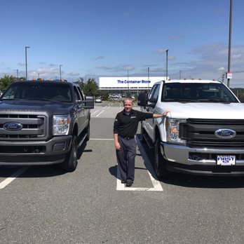First Ford - ROB our sales guy personally delivered our new truck.. Picture of our trade on the left & new on the right We love our new truck Rob.. - Car Dealers Near Me - Fall River, Massachusetts First Ford - ROB our sales guy personally delivered our new truck.. Picture of our trade on the left & new on the right We love our new truck Rob.. - Car Dealers Near Me - Fall River, Massachusetts