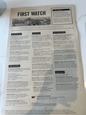 Menu photo 3 First Watch Overland Park, KS