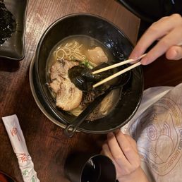 Hakata Style Ramen Set Gyoza x 4 pcs Hakata Style Ramen Set Gyoza x 4 pcs