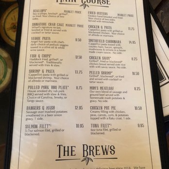 Wharf Hill Brewing - 3rd page of menu - Bars Near Me - Smithfield, Virginia