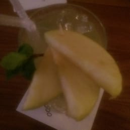 Spiced pear cocktail. Yum!