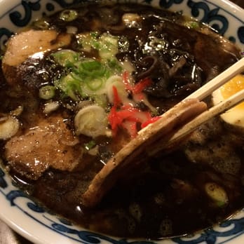 Kosuke - Very thin CHASHU. 3 slices. It's good but feels nonexistent. KURO RAMEN $7.95 So delicious makes me want to cry - Ramen Near Me - Alhambra, California Kosuke - Very thin CHASHU. 3 slices. It's good but feels nonexistent. KURO RAMEN $7.95 So delicious makes me want to cry - Ramen Near Me - Alhambra, California