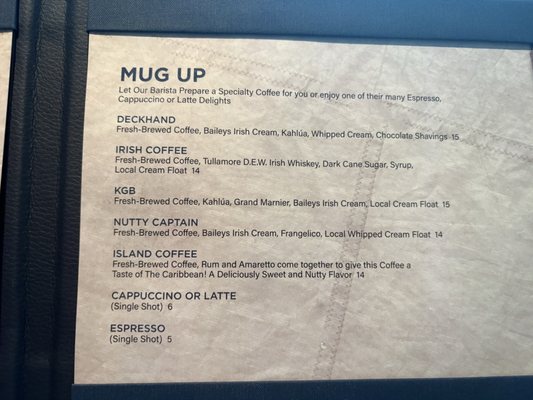 Menu photo 2 Drift - Opal Sol Clearwater, FL