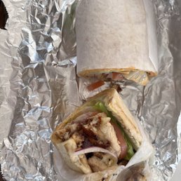 Chipotle chicken club Chipotle chicken club