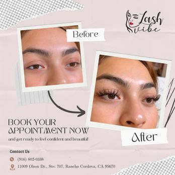 Lash Vibe - LASH GAME: UNMATCHED
Book in and blink like you mean it! - Skin Care Near Me - Rancho Cordova, California Lash Vibe - LASH GAME: UNMATCHED
Book in and blink like you mean it! - Skin Care Near Me - Rancho Cordova, California