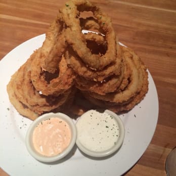Cheddar's Scratch Kitchen - Onion ring tower - the only good thing here. - Comfort Food Near Me - West Melbourne, Florida Cheddar's Scratch Kitchen - Onion ring tower - the only good thing here. - Comfort Food Near Me - West Melbourne, Florida