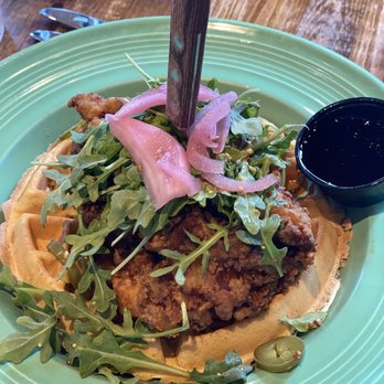 Scratch Kitchen - Spicy Southern Fried Chicken n' Waffle - Breakfast & Brunch Near Me - Honolulu, Hawaii Scratch Kitchen - Spicy Southern Fried Chicken n' Waffle - Breakfast & Brunch Near Me - Honolulu, Hawaii