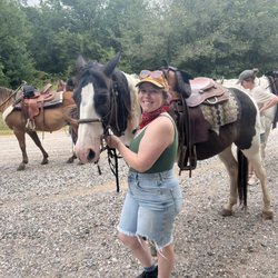 Arbuckle Trail Rides - I rode Adam!