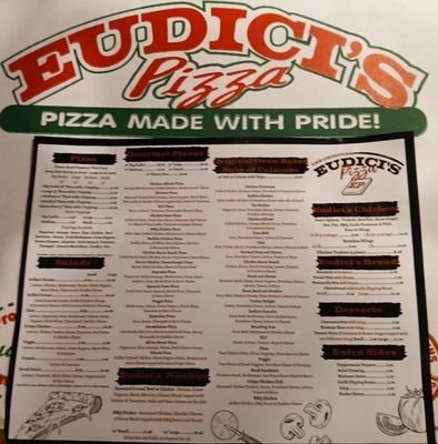 Menu photo 3 Eudici's Pizza Bay City, MI Menu photo 3 Eudici's Pizza Bay City, MI