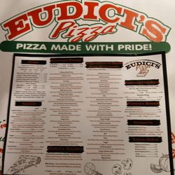 Eudici's Pizza - Menu