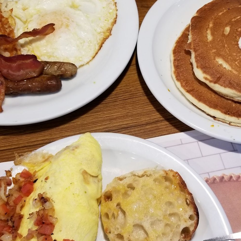 Nice breakfast. Nice breakfast.