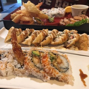 O' Sushi - Tempura Roll & Crunch Roll with a Bento Box - Sushi Bars Near Me - Newark, California O' Sushi - Tempura Roll & Crunch Roll with a Bento Box - Sushi Bars Near Me - Newark, California