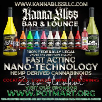 KannaBliss Bar & Lounge - Kannabliss fun drinks  Infused with fast acting nano technology - Bars Near Me - Eureka, California