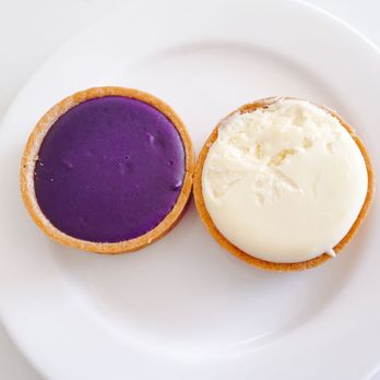 Uncle Tetsu - Ube Cheese Tart and Plain Cheese Tart - Desserts Near Me - Costa Mesa, California Uncle Tetsu - Ube Cheese Tart and Plain Cheese Tart - Desserts Near Me - Costa Mesa, California