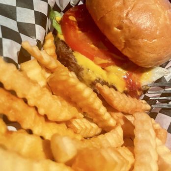 Dylans Grill and Pub - Dylan's Cheeseburger with fries - American Near Me - Henderson, Nevada Dylans Grill and Pub - Dylan's Cheeseburger with fries - American Near Me - Henderson, Nevada