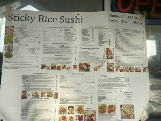 Menu photo 1 Sticky Rice Sushi Riverview, FL