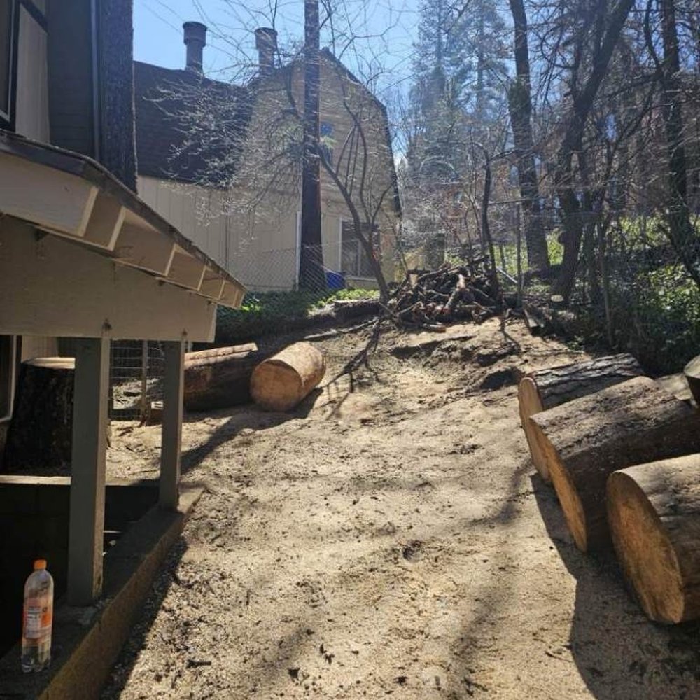 This is the wood they cut for me for various projects, nicely stacked. This is the wood they cut for me for various projects, nicely stacked.