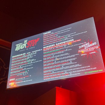 The Garage - The Truck Stop Menu - Pubs Near Me - Milwaukee, Wisconsin