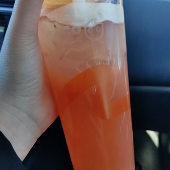 Coco Fresh Tea & Juice - Grapefruit green tea - Bubble Tea Near Me - Mississauga, Ontario