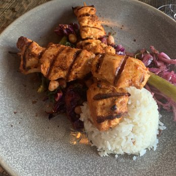 Dunya Bistro - Chicken Skewers - Mediterranean Near Me - San Francisco, California