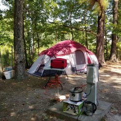 Kings Dominion Camp Wilderness - Tent site E.