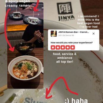 JINYA Ramen Bar - Carrollton - Fun little Snapchat Story I made - Ramen Near Me - Carrollton, Texas