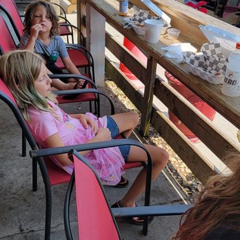 Ten O Six - Poor girl is in a food coma after getting her food less then 5 minutes ago. - Seafood Near Me - Kill Devil Hills, North Carolina