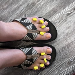 Cherry Blossom Nails & Beauty - June pedi