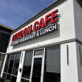 London Cafe - Outside - Breakfast & Brunch Near Me - Houston, Texas