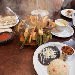 Alebrije Mexican Cuisine - Alike Stone- Wonderful with Chicken, Steak , and shrimp. A huge portion for 2 people!