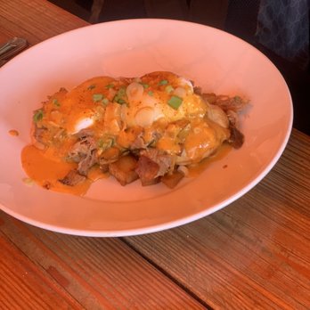 Bosscat Kitchen & Libations - Eggs Benedict was delish - New American Near Me - Irvine, California