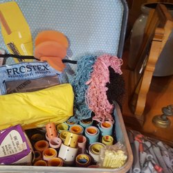 Ancient of Days - Old school beauty shop supplies.