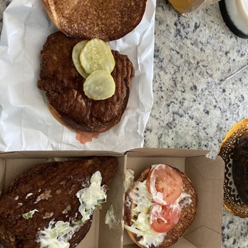 McDonald's - A burnt up hard as a rock Mcchicken Deluxe . And a burnt up hard ass "replacement" Mcchicken . - Fast Food Near Me - Dallas, Georgia McDonald's - A burnt up hard as a rock Mcchicken Deluxe . And a burnt up hard ass "replacement" Mcchicken . - Fast Food Near Me - Dallas, Georgia