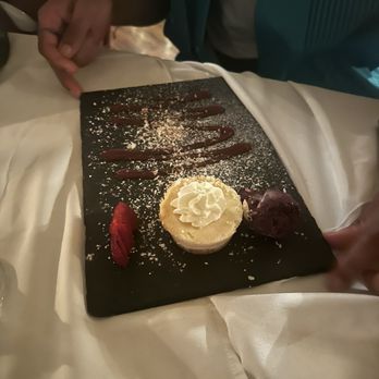 Old Stone Farmhouse - key lime pie with sorbet - Caribbean Near Me - St Thomas, Virgin Islands Old Stone Farmhouse - key lime pie with sorbet - Caribbean Near Me - St Thomas, Virgin Islands