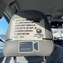 Flash Cab - Cab ID, and contact hotline