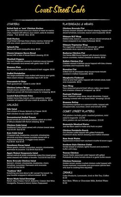 Menu photo 6 Court Street Cafe Franklin, IN Menu photo 6 Court Street Cafe Franklin, IN