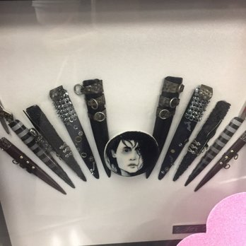 Kupa Incorporated - Edward Scissorhands Art on the nails - Cosmetics & Beauty Supply Near Me - Anaheim, California