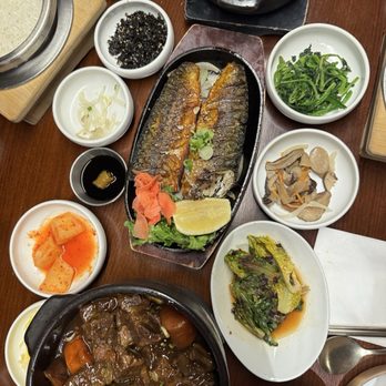Dubu Haus - Braised Short Rib and Grilled Mackerel Combo - Korean Near Me - New York, New York Dubu Haus - Braised Short Rib and Grilled Mackerel Combo - Korean Near Me - New York, New York