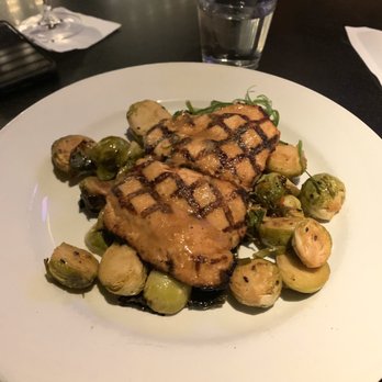 Remington's - Glazed Salmon with Roasted Brussels Sprouts - American Near Me - Chicago, Illinois