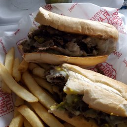 #4 Philly mushrooms, jalapeños and provolone cheese #4 Philly mushrooms, jalapeños and provolone cheese