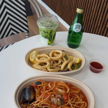 Concerto - Seafood Pasta - Coffee & Tea Near Me - Los Angeles, California Concerto - Seafood Pasta - Coffee & Tea Near Me - Los Angeles, California