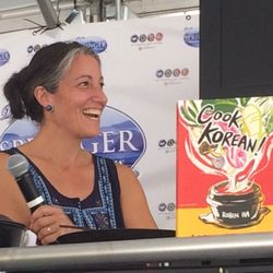 AJC Decatur Book Festival - AJC Food and Dining Editor Ligaya Figueres w "Cook Korean!"
