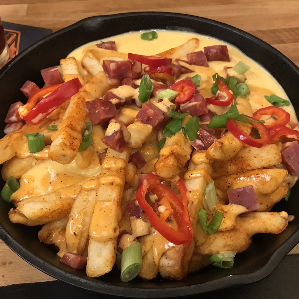 Zulu's Board Game Cafe - Bombardo tot-cho's but with fries instead of tots - Cafes Near Me - Bothell, Washington