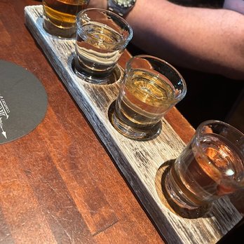 Moonshine Grill - Bourbon flight was fun. - Southern Near Me - Austin, Texas Moonshine Grill - Bourbon flight was fun. - Southern Near Me - Austin, Texas
