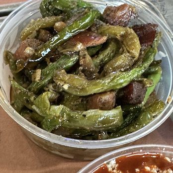 Hurtado Barbecue - Green beans and chorizo - Barbeque Near Me - Fort Worth, Texas Hurtado Barbecue - Green beans and chorizo - Barbeque Near Me - Fort Worth, Texas