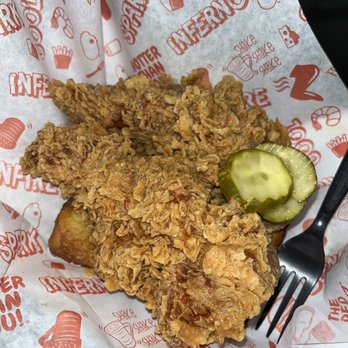 Foodieland - Chicken tenders from the red chick - Festivals Near Me - Del Mar, California