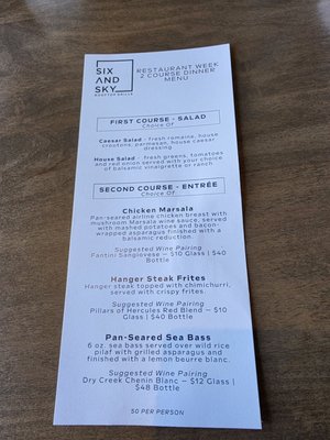 Menu photo 1 Six & Sky Rooftop Grille Roanoke, VA Menu photo 1 Six & Sky Rooftop Grille Roanoke, VA